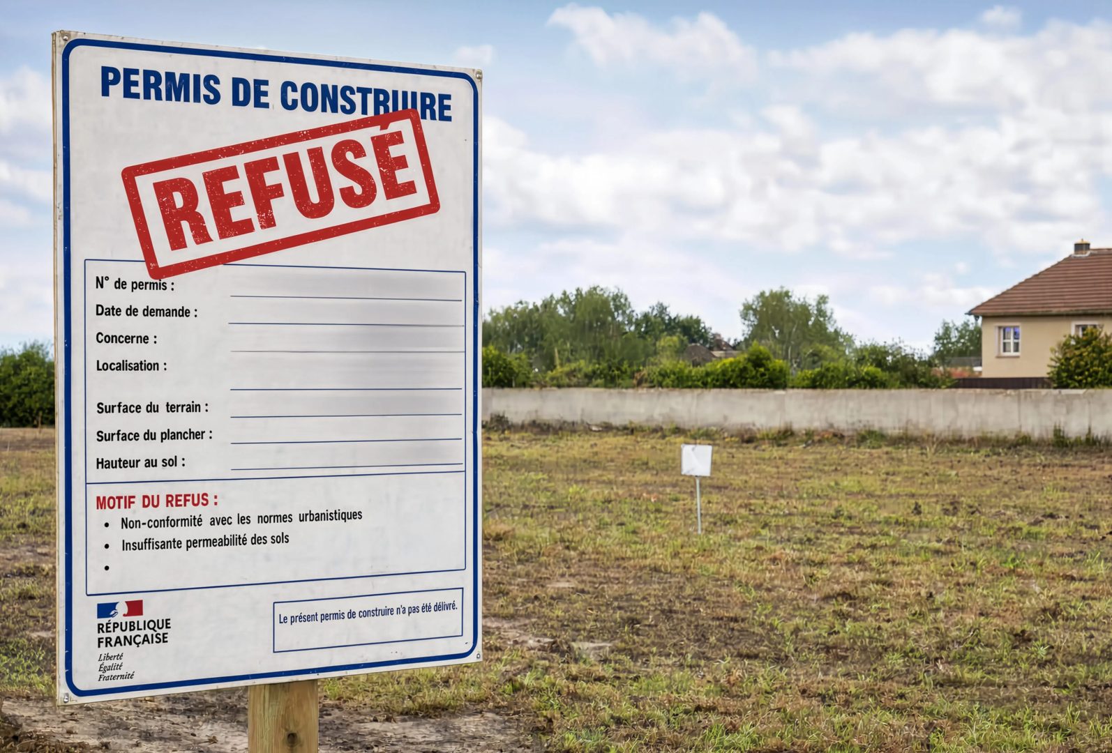 WIZZIMMO | Courtier en Habitat | Permis de construire refusé : les causes fréquentes et comment les éviter permis construire refuse maison individuelle